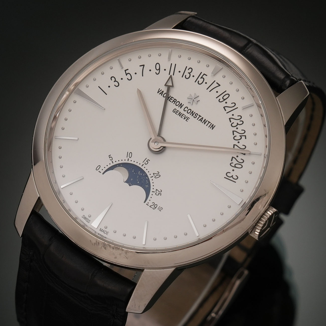 VACHERON CONSTANTIN(USED)바쉐론 콘스탄틴 패트리모니 레트로 그레이드 데이트 문페이즈 4010U